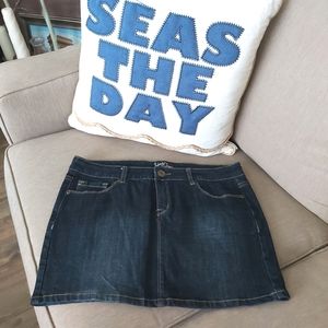 Yes Miss jeans denim skirt blue dark y2k
